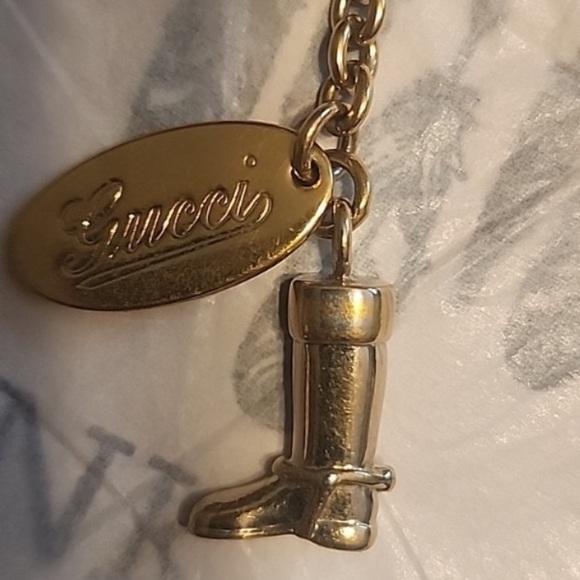 Gucci Vintage Rare wallet w/attached boot charm - Picture 3 of 16